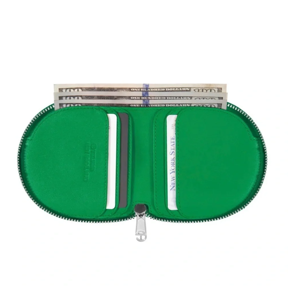 Telfar greenscreen wallet